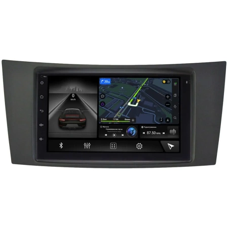 Магнитола в штатное место 2 din Mercedes E-klasse (W211), CLS-klasse (C219) 2004-2009 Canbox L-Line 4476-RP-MREB-120 на Android 10 (4G-SIM, 3/32, TS18, DSP, IPS)