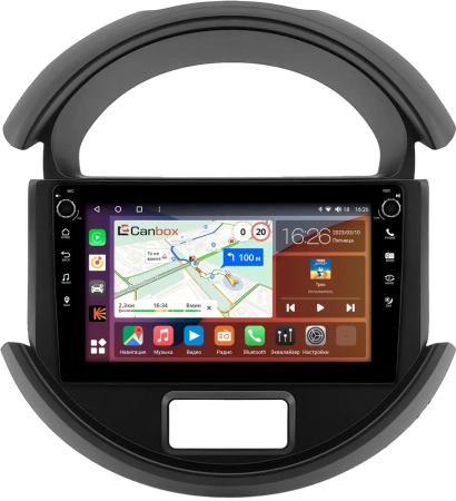 Suzuki S-Presso 2019-2024 Canbox M-Line 7801-9-2098 на Android 10 (4G-SIM, 2/32, DSP, IPS) С крутилками