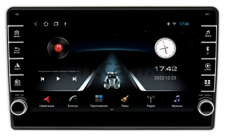 Штатная магнитола Toyota Harrier 3 (XU60) 2013-2017 (100*200mm, матовая) Canbox BGT9-1150 2/32 Android 10 (IPS, DSP, CarPlay)
