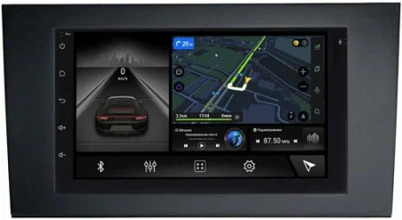 Магнитола в штатное место 2 din Audi A4 (B6, B7), S4 (B6), S4 (B7), RS4 (B7) (2000-2009) Canbox H-Line 4477-RP-AD4WD-161 на Android 10 (4G-SIM, 4/32, DSP) (173х98)