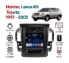 Wide Media KS5098QR-3/32 (Tesla style) штатная магнитола для Lexus RX 300, Toyota Harrier (XU10) 1997-2003 на Android 10 с 3Gb, DSP, 4G