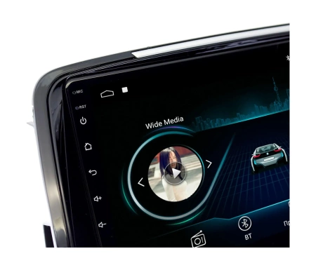Штатная магнитола Mazda 6, Atenza 2012 - 2015 Wide Media LC9451MN-1/16 с поддержкой джойстика