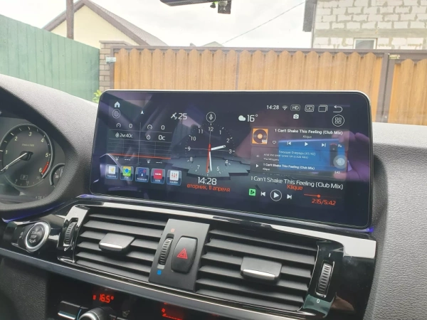 Carmedia MKD-BM004-11-17-X3-MKD-B-12-7862-6128-NBT монитор 12,3" для BMW X3 (F25), X4 (F26) 2014-2017 NBT на Android 11 с 6GB, 4G