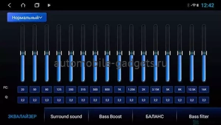 Parafar PF062FHD штатная магнитола для Toyota Hilux 2008-2015, Fortuner 2011-2015 на Android 11 с 2GB, DSP, 4G