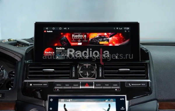 Radiola RDL-LC200H 106 монитор 12,3" для Toyota Land Cruiser 200 2015+ на Android 14 c 8GB, 4G