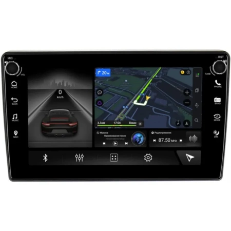 Штатная магнитола Canbox H-Line 7894-9-083 для Mitsubishi L200 V 2015-2019 на Android 10 (4G-SIM, 6/128, DSP, IPS) С крутилками