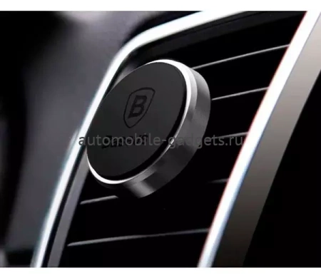 Baseus Magnet Car Mount SUGENT-MO01 black  магнитный держатель на воздуховод