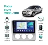 Штатная магнитола Ford Focus 2008 - 2011 Wide Media LC9157QU-4/64  (авто с кондиционером)