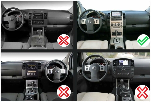 Штатная магнитола Nissan Navara 3 (D40), Pathfinder 3 2004-2014 (для авто с навигацией) OEM RK9-1424 Android 10 (CarPlay, AHD, 1/32)