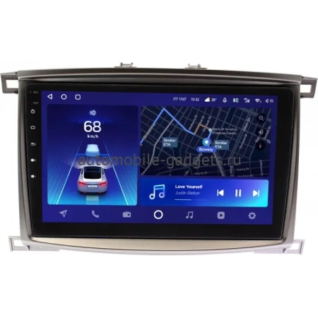 Штатное головное устройство Toyota Land Cruiser 100 2002-2007 Teyes CC2L PLUS 1/16 10 дюймов RM-1098 на Android 8.1 (DSP, IPS, AHD)