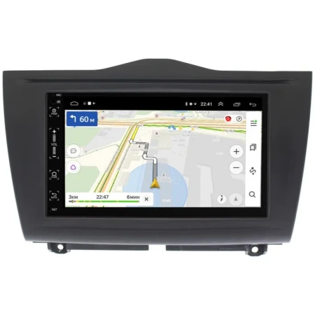 Магнитола в штатное место 2 din Lada Granta, Granta Cross, ВИС 2349 2018-2024 Canbox 2/16 на Android 10 (5510-RP-LDGRFL-75)