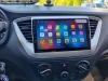 Штатная магнитола Hyundai Solaris 2 2017-2024 (серебряная) Canbox M-Line 4544-9039 на Android 10 (4G-SIM, 2/32, DSP, QLed)