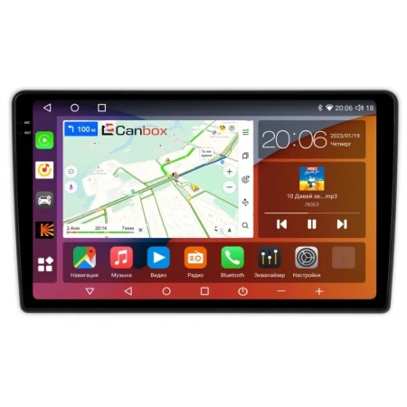 Lada Granta, Granta Sport, Kalina 2 2013-2018 Canbox H-Line 2K 4186-9146 на Android 10 (4G-SIM, 8/256, DSP, QLed)