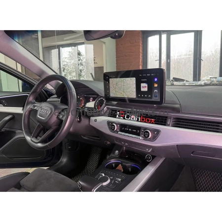 Штатная магнитола Audi A4 (B9) 2015-2024 (Вид 1) 12.3 дюйма Canbox PRO-Line 4313-0227 на Android 13 (4G-SIM, 12/256, DSP, QLed) Audi Style