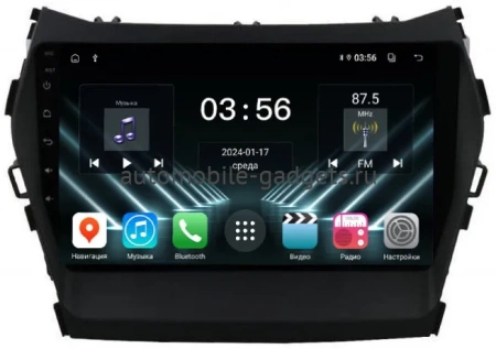 FarCar DX209M Штатная магнитола для Hyundai Santa Fe 2012-2018 на Android 13 c 4GB