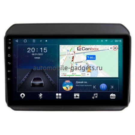 Suzuki Ignis 3 2016-2024 (матовая, Тип 1) Canbox L-Line 4167-9168 на Android 10 (4G-SIM, 3/32, TS18, DSP, QLed)