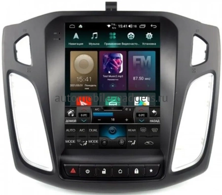 Roximo RT-1701 ("Тесла-стиль") Штатная магнитола для Ford Focus 3 (2011-2019) на Android 12 c 8GB, DSP, 4G