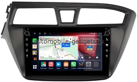 Hyundai i20 2 2014-2018 Canbox M-Line 7801-9-578 на Android 10 (4G-SIM, 2/32, DSP, IPS) С крутилками