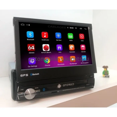 Saab 9000 1991-1998 OEM RS001 на Android 10 с выдвижным экраном