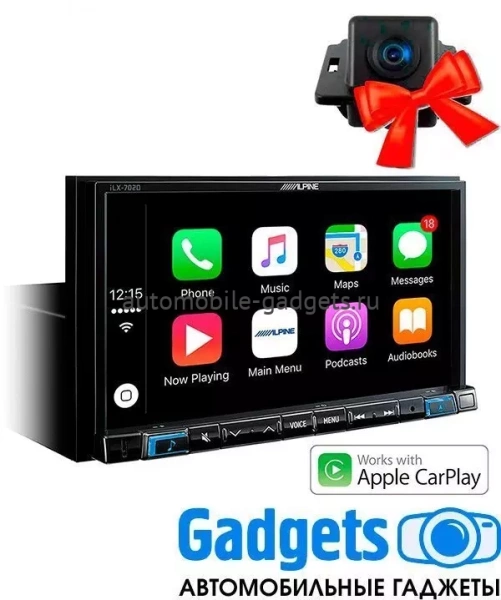 Цифровой медиа-ресивер Alpine iLX-702D