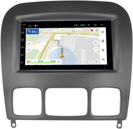 Магнитола в штатное место 2 din Mercedes S-klasse (w220) 1998-2005 OEM на Android 10 (CarPlay, AHD, 1/32) (RK7-RP-11-135-356)