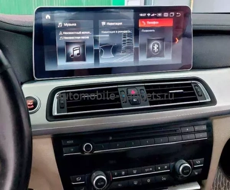 Radiola RDL-1257/1267 Штатный монитор 12.3" для BMW 7-серия (F01/F02) 2009-2015 CIC/NBT на Android 13, 8GB, 4G
