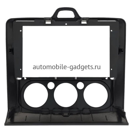 Штатное головное устройство Teyes CC2 PLUS 4/32 9 дюймов RM-9-0526 для Ford Focus 2 2007-2011 (черная, авто с кондиционером) на Android 10 (4G-SIM, DSP, QLed)