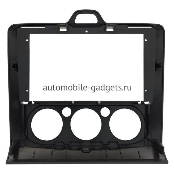 Штатная магнитола Canbox H-Line 7844-9-0526 для Ford Focus 2 2007-2011 (черная, авто с кондиционером) на Android 10 (4G-SIM, 6/128, DSP, QLed)