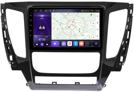 Carmedia OL-9638-I магнитола для Mitsubishi Pajero Sport 2015-2019 (для авто с АКПП), FIAT Fullback на Android 10 c 2GB, DSP, 4G