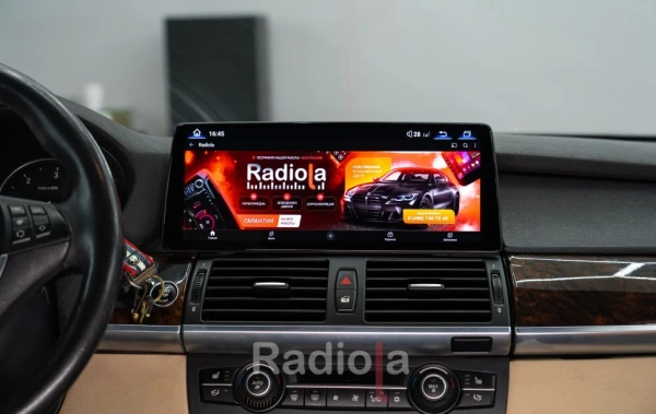 Radiola RDL-1215 L магнитола для BMW X5 (E70), X6 (E71) 2006-2010 CСC на Android 13 с 8GB, 4G