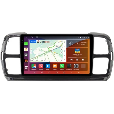 Citroen C5 AirCross 2018-2024 Canbox H-Line 2K 4182-9-1134 на Android 10 (4G-SIM, 4/64, DSP, QLed)