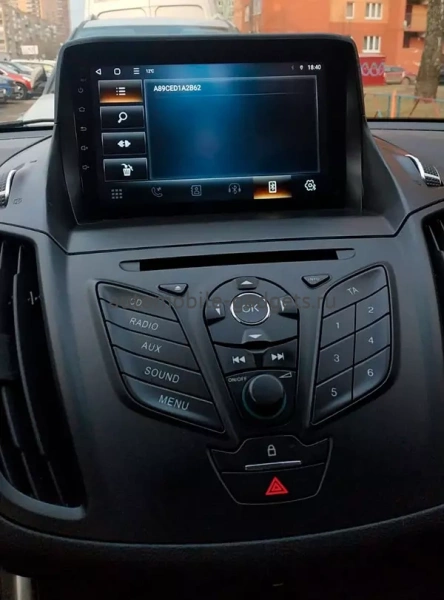 Штатная магнитола Ford Kuga 2 2012-2019 Canbox M-Line 4544-9028 на Android 10 (4G-SIM, 2/32, DSP, QLed)