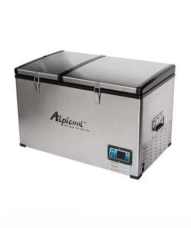Alpicool BCD80 автохолодильник 2-х камерный компрессорный  12/24/110/220V