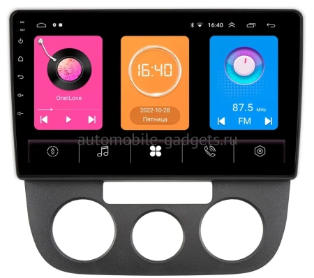 Volkswagen Jetta 5 2005-2011 (авто без климат-контроля) OEM RK10-1307 на Android 10 (CarPlay, AHD, 1/32)