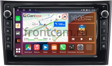Volvo XC90 2002-2014 (Тип 1, can LZ, устанавливается вниз) Canbox H-Line 7826-10-2566 на Android 10 (4G-SIM, 4/32, DSP, QLed) С крутилками
