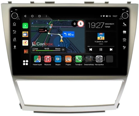 Toyota Camry XV40 2006-2011 Canbox M-Line 7805-1063 на Android 10 (4G-SIM, 2/32, DSP, QLed) С крутилками