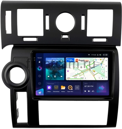 Штатное головное устройство Teyes CC3 2K 360 6/128 9.5 дюймов RM-9-1396 для Hummer H2 2007-2009 (черная) на Android 10 (4G-SIM, DSP, QLed)