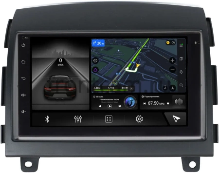 Магнитола в штатное место 2 din Hyundai Sonata V (NF) 2004-2007 Canbox H-Line 5513-RP-HDSNF-167 на Android 10 (4G-SIM, 4/64, DSP, IPS) (173х98)