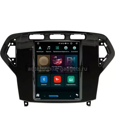 Canbox 5620-A60S01FR (Tesla style) штатная магнитола для Ford Mondeo 2007-2010 (с климат-контролем) на Android 10 с 2Gb, DSP, 4G