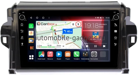 Toyota Fortuner 2 2015-2024 Canbox M-Line 7801-9106 Android 10 (4G-SIM, 2/32, DSP, IPS) С крутилками Toyota Fortuner 2 2015-2024 Canbox M-Line 7801-9106 Android 10 (4G-SIM, 2/32, DSP, IPS) С крутилками