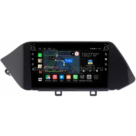 Штатная магнитола Canbox M-Line 7825-10-317 для Hyundai Sonata 8 (DN8) 2019-2023 на Android 10 (4G-SIM, 2/32, DSP, QLed) С крутилками