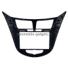 Штатная магнитола Hyundai Solaris, Accent 4 2010-2019 (черная, матовая) Canbox EVO 5811-9-2093 на Android 14 (4G-SIM, 6/128, DSP, QLed, AI, 360)