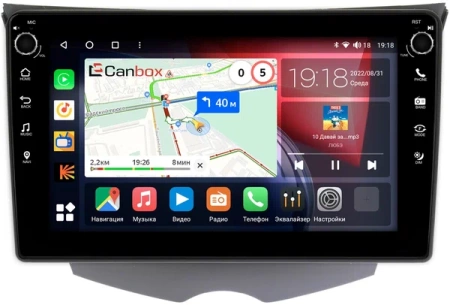 Hyundai Veloster 2011-2017 Canbox M-Line 7801-9-319 на Android 10 (4G-SIM, 2/32, DSP, IPS) С крутилками