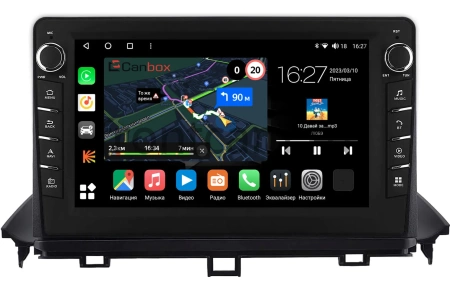 Штатная магнитола Hyundai Casper 2021-2024 Canbox M-Line 7831-9-0320 на Android 10 (4G-SIM, 2/32, DSP, IPS) С крутилками