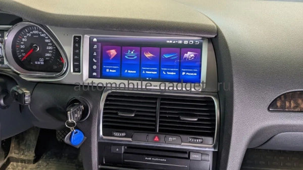 Parafar PF7945QPD Штатная магнитола для Audi Q7 (2010-2015) на Android 13 c 8Gb, 4G