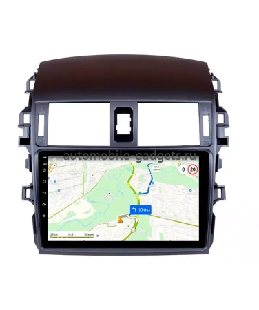 NaviPilot DROID10 PRO штатная магнитола для Toyota Corolla 2006-2013 ver.2 на Android 10 с 4Gb, DSP, 4G