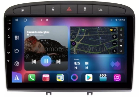 FarCar S500 TM083M штатная магнитола для Peugeot 308 (2008-2014) и 408 (2012+) на Android 14 c 2Gb, DSP, 4G