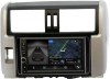 Магнитола в штатное место 2 din Canbox M-Line 5605-RP-TYLP15X-236 для Toyota LC Prado 150 2009-2013 (серебро) Android 10 (4G-SIM, 4/64, DSP, IPS) С крутилкой