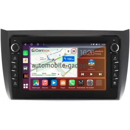 Lifan Solano 2 2016-2022 Canbox H-Line 7836-10-1697 на Android 10 (4G-SIM, 4/32, DSP, QLed) С крутилками