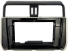 Штатная магнитола Toyota Land Cruiser Prado 150 2017-2024 (серебряная) Canbox M-Line 7835-1038 на Android 10 (4G-SIM, 2/32, DSP, QLed) С крутилками (для авто без 4 камер)